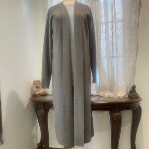 Eileen Fisher 100% wool long coat